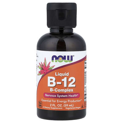 Жидкий B-12, B-Complex, 2 fl oz (59 ml)