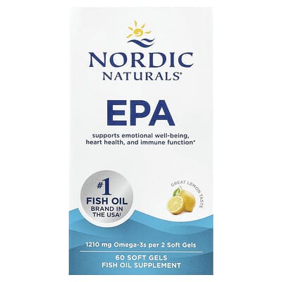 EPA, Lemon, 60 Soft Gels