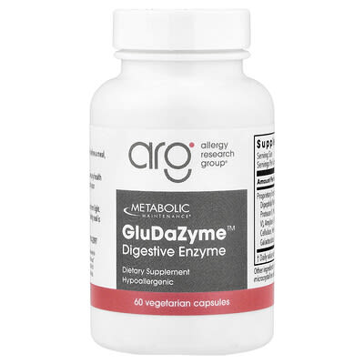GluDaZyme™, 60 вегетарианских капсул