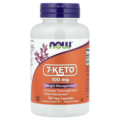 7-KETO®, 100 mg, 120 веганских капсул