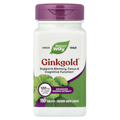 Ginkgold®, 150 Tablets (60 mg per Tablet)