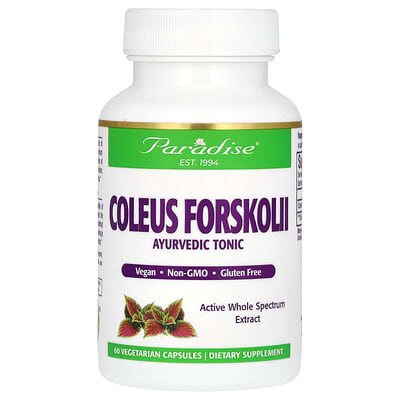 Coleus Forskolii, 60 Vegetarian Capsules (250 mg per Capsule)
