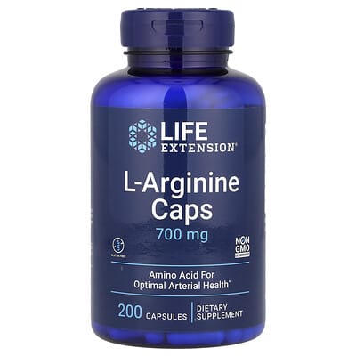 L-Arginine капсулы, 700 mg, 200 капсул