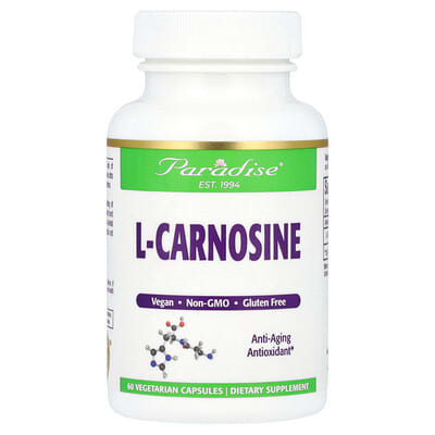 L-Carnosine 60 вегетарианских капсул (250 mg на капсулу)