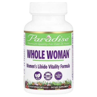 Whole Woman®, формула для женского либидо, 60 вегетарианских капсул