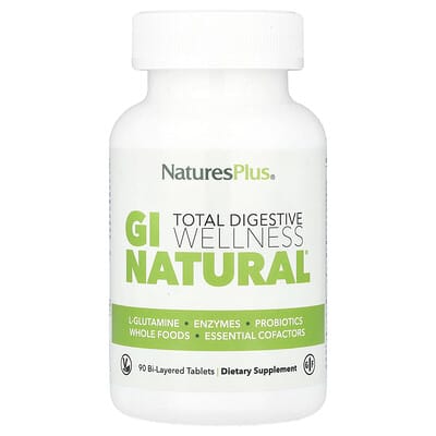 NaturesPlus Total Digestive Wellness, GI Natural®, 90 таблеток