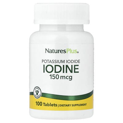 Iodine, 150 mcg, 100 таблеток