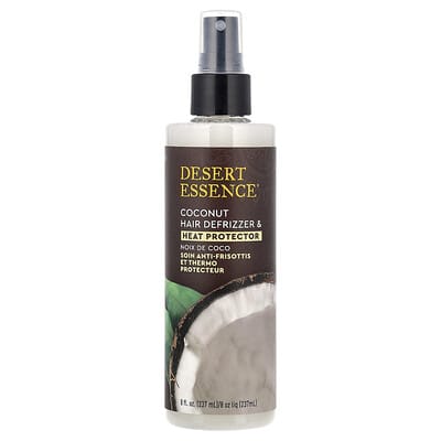 Coconut Hair Defrizzer & Heat Protector, 8 fl oz (237 ml)