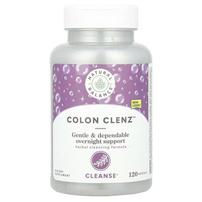 Natural Balance Colon Clenz™, 120 вегетарианских капсул