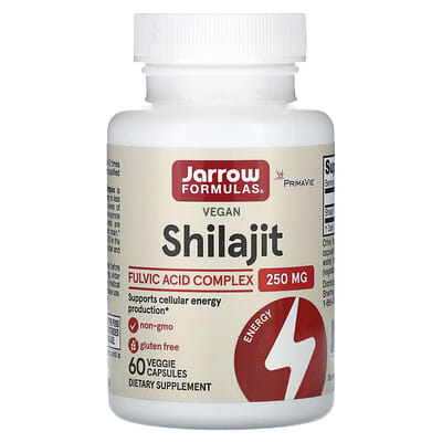 Vegan Shilajit, 250 mg, 60 веганских капсул
