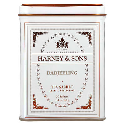 Classic Collection, Darjeeling, 20 чайных пакетиков, 40 g