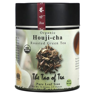 Органический чай Houji-cha, жареный зеленый чай, 2.5 oz (71 g)