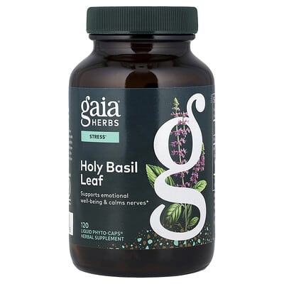 Holy Basil Leaf, 120 Liquid Phyto-Caps®