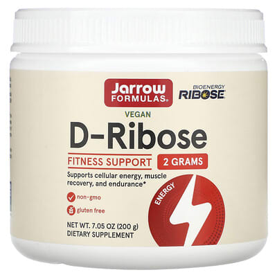 Веганский D-Ribose, 7.05 oz (200 g)