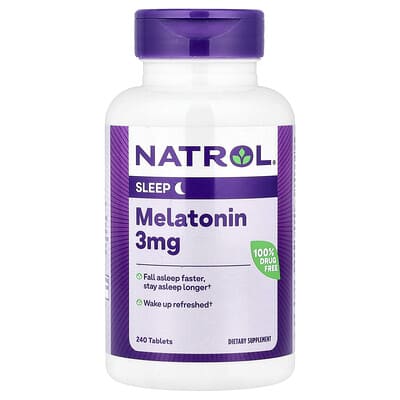 Мелатонин, 3 mg, 240 таблеток