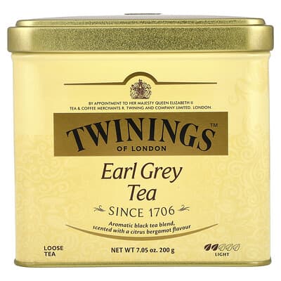 Earl Grey, рассыпной чай, 7.05 oz (200 g)