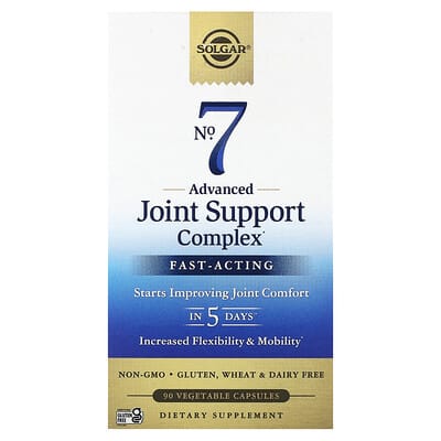 No. 7 Advanced Joint Support Complex, 90 растительных капсул