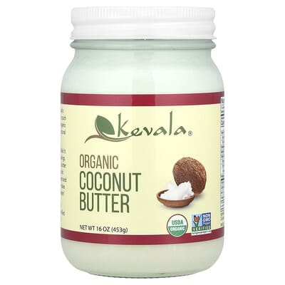 Органическое кокосовое масло, 16 oz (453 g)