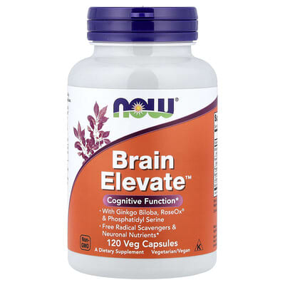 Brain Elevate™, 120 вегетарианских капсул