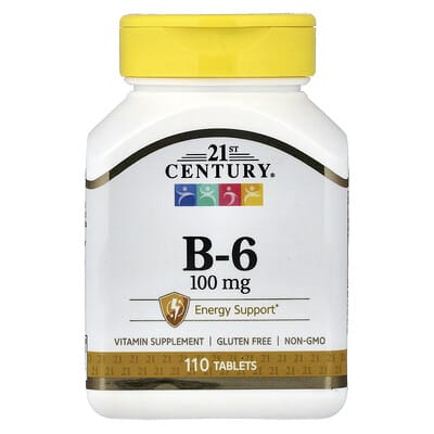 Vitamin B-6, 110 Tablets