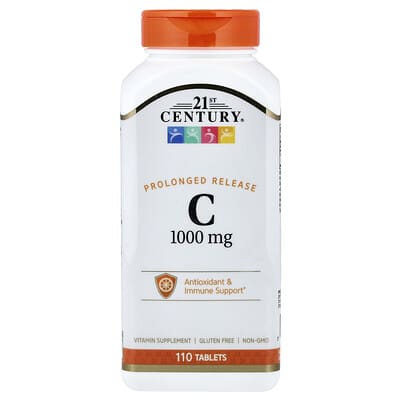 Vitamin C, Prolonged Release, 1,000 mg, 110 Tablets