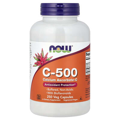 C-500, Calcium Ascorbate-C, 250 Veg Capsules