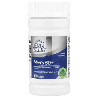 One Daily, Men's 50+, 100 Tablets