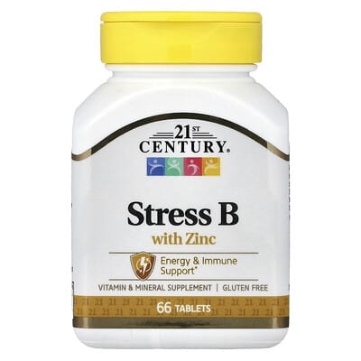 Stress B с цинком, 66 таблеток