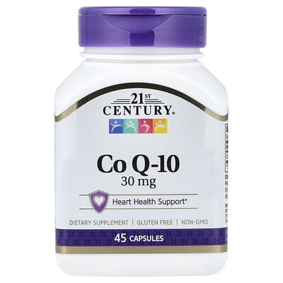 Co Q-10, 30 mg, 45 капсул