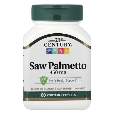 Saw Palmetto, 60 вегетарианских капсул