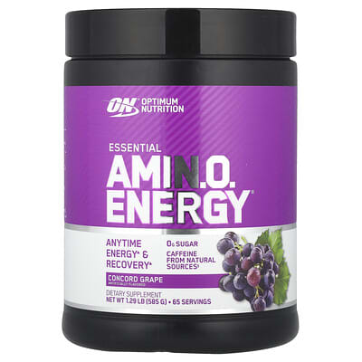 Essential Amin.O. Energy®, виноград Конкорд, 1.29 lb (585 g)