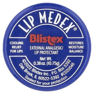 Lip Medex®, бальзам для губ/наружное обезболивающее, 0.38 oz (10.75 g)