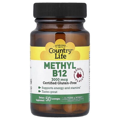 Methyl B12, Berry, 50 Lozenges