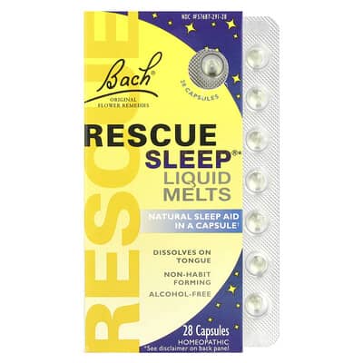 Rescue Sleep® Жидкие капсулы, 28 капсул