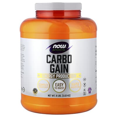 Sports, Carbo Gain, 8 lbs (3.63 kg)