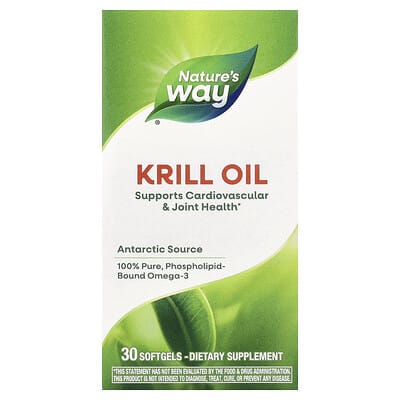 Рыбий жир Nature's Way Krill Oil 30 капсул