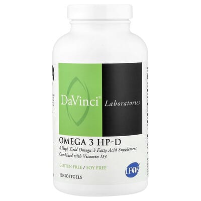 Omega 3 HP-D, 120 мягких капсул
