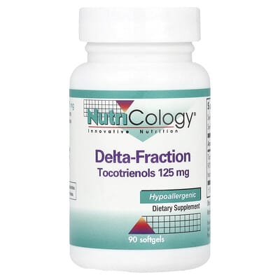 Nutricology Delta-Fraction Tocotrienols, 125 mg, 90 мягких капсул