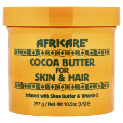Africare®, Cocoa Butter For Skin & Hair, 10.5 oz (297 g)