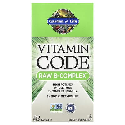 Vitamin Code®, RAW B-Complex™, 120 веганских капсул