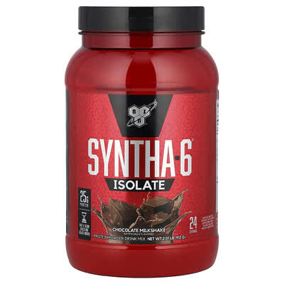 BSN Syntha-6 Isolate протеиновый напиток Chocolate Milkshake 2.01 lb (912 g)
