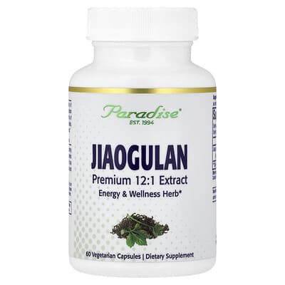 Jiaogulan, 60 вегетарианских капсул (250 mg на капсулу)