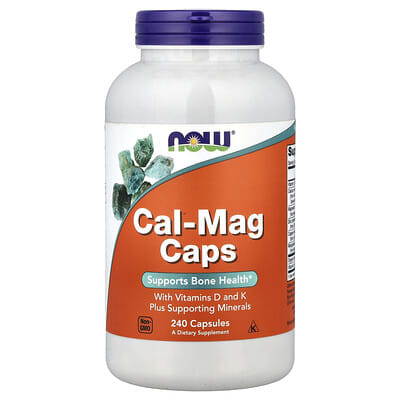 Cal-Mag Caps с витаминами D и K, 240 капсул
