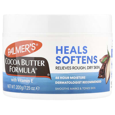 Cocoa Butter Formula® with Vitamin E, Heals Softens, 7.25 oz (200 g)