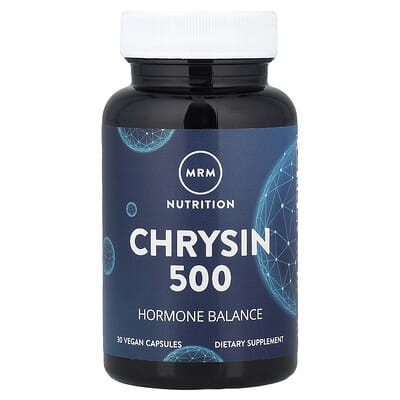 Chrysin 500, 30 веганских капсул (500 mg на капсулу)