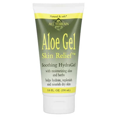Гель алоэ для облегчения кожи, 5 fl oz (150 ml)