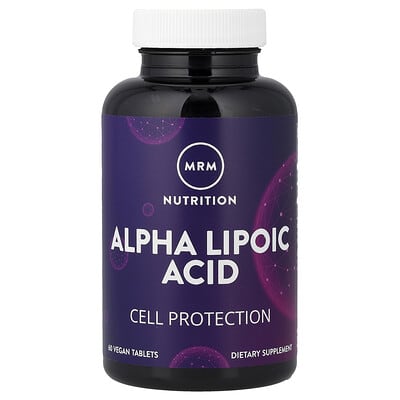 Alpha Lipoic Acid, 60 веганских таблеток (300 mg per Tablet)