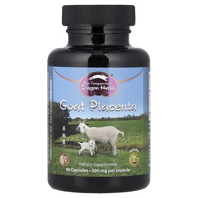 Goat Placenta, 60 Capsules (500 mg per Capsule)