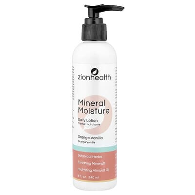 Ежедневный лосьон Mineral Moisture, Orange Vanilla, 8 fl oz (240 ml)