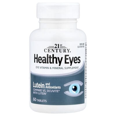 Healthy Eyes, Lutein and Antioxidants, 60 Tablets